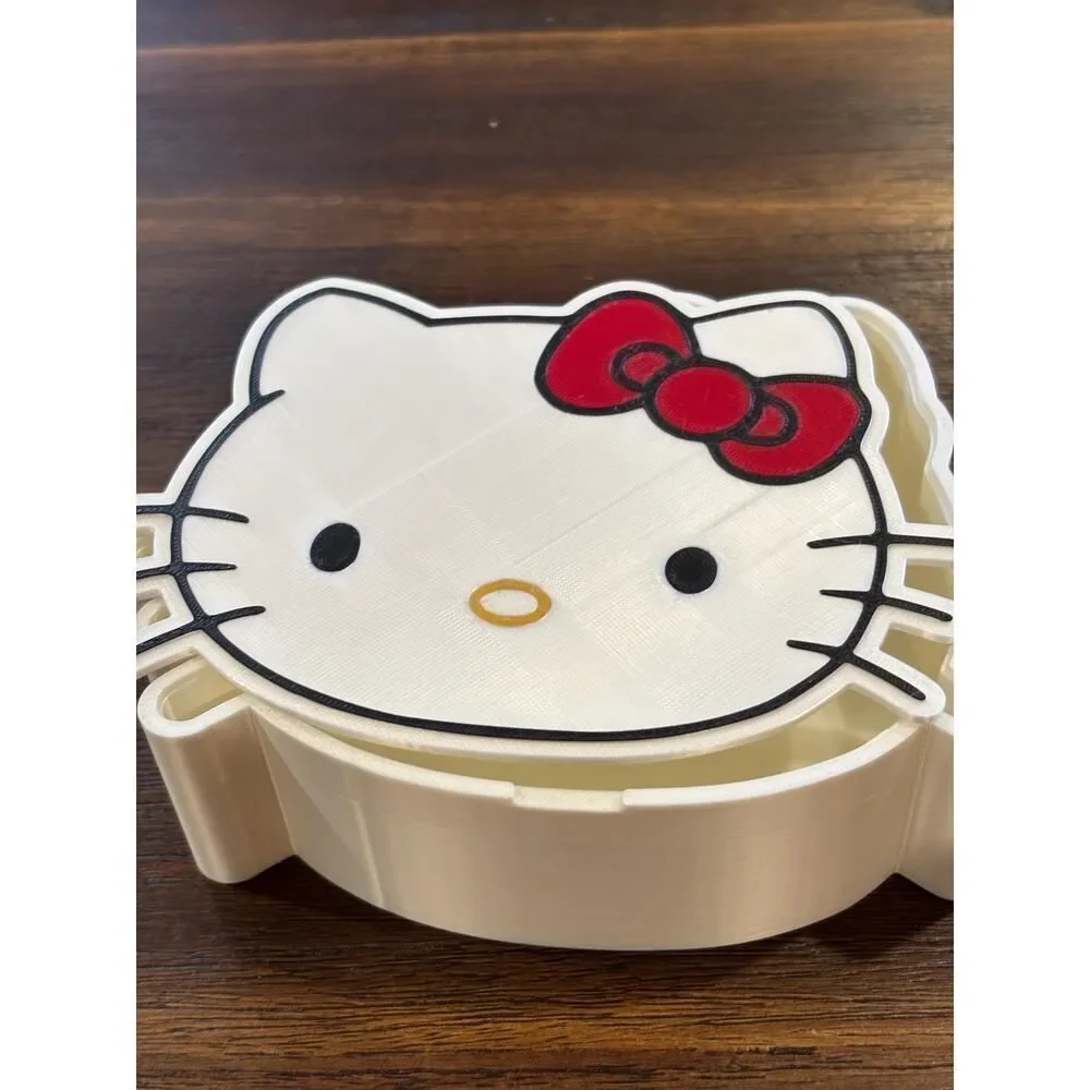 Hello Kitty Keepsake Box Lid Kawaii Box Trinket Jewelry Organizer Sanrio Décor